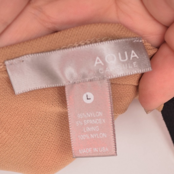 Aqua Capsule Black Lace Long Sleeve Bodysuit (L) - Picture 6 of 6